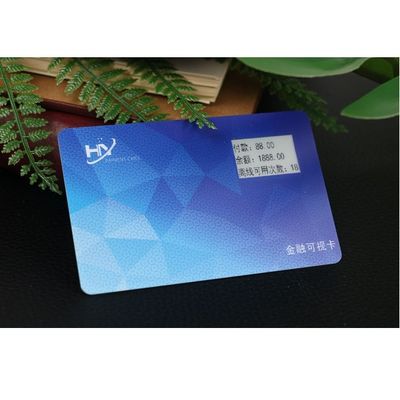 Waterproof IP68 Rechargeable Card One Time Password With Ultra Thin Li-Battery 80mAh