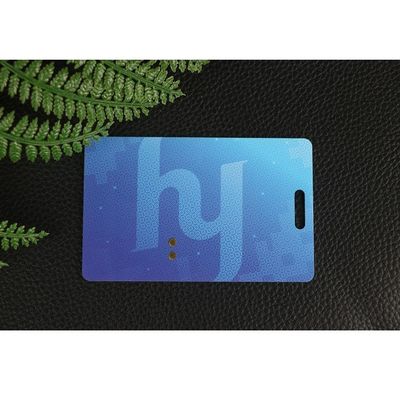 PVC PET Material OTP On Credit Card Thickness 0.1mm smooth surface
