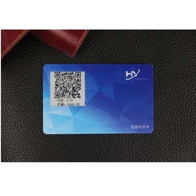 Visual Keys OTP Smart Card NFC SOS One Button Call Thickness 1.2mm