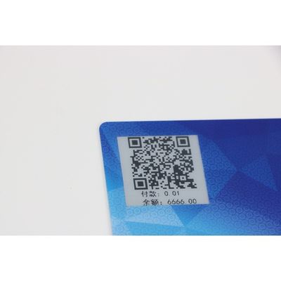 QR Code Display Biometric Rfid Card Contactless 13.56mHz fingerprint payable