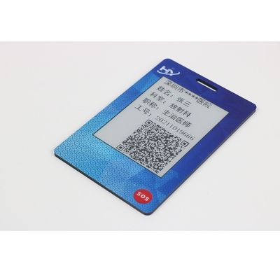 SOS Button Call Rescue OTP Display Card 1.2mm Thickness 128K Bit