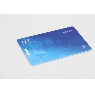 1.39 Inch Ink Screen Biometric Access Card IP68 Waterproof For Medical
