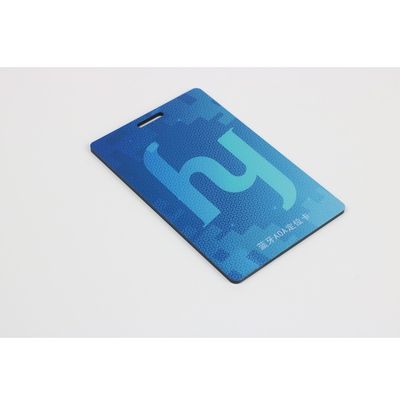 13.56 Mhz RFID Contactless Card PVC Embedded Smart Card 0.84-3.0mm thickness