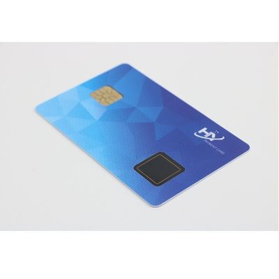 7816 Chip Embedded Smart Card 13 Digit Key OTP Display OEM ODM