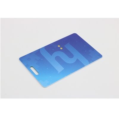 7816 Chip Embedded Smart Card 13 Digit Key OTP Display OEM ODM