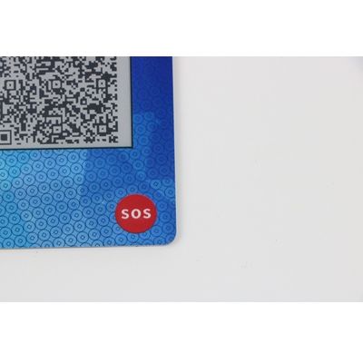 Contact 7816 Chip E Ink Card FPC Two Way Authentication Active Type