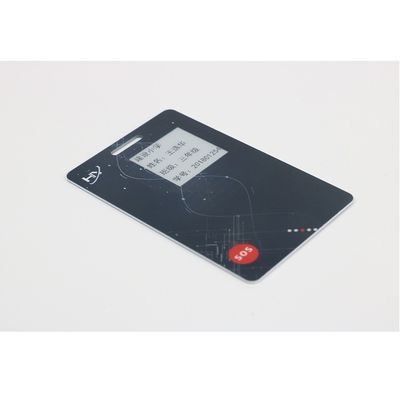 Free Payment School Student Smart Card OTP Display 13.56mHz ODM