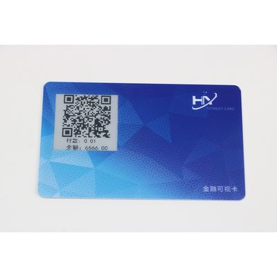 Cold Pressure OTP Bank Card Ink screen 7816 interface RoHs Approved