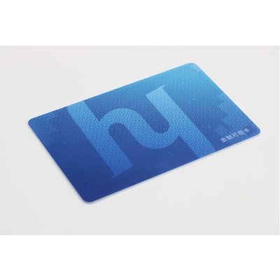 Blue Wizard Layout E Ink Smart Card ISO 7816 Protocol with digital buttons