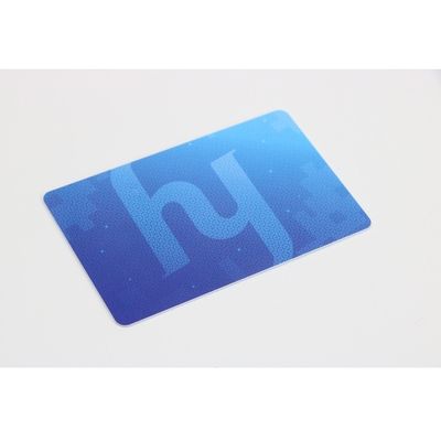 High End Layout Fingerprint Smart Cards 1.54 Inch E Ink Screen 80mah