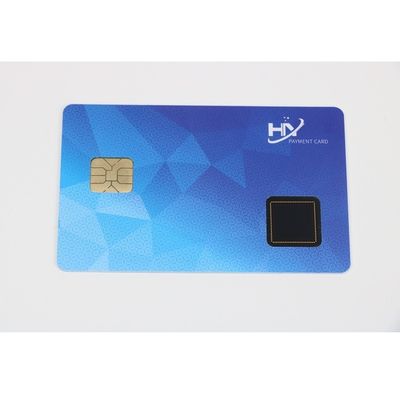OTP 7816 Active Contact Chip Card 1.54 inch wireless charging