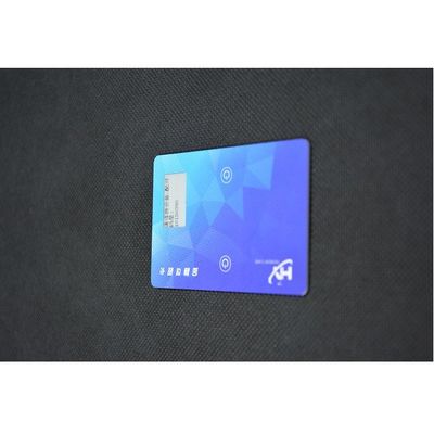Rechargeable ic chip card 7816 Embedded 1.5mm thickness high security