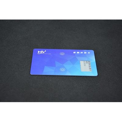 1.02 Inch Ink Screen Contact Chip Card 7816 Chip Embedded 13.56mhz