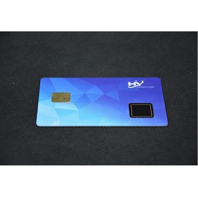 IP68 Cold Pressing Chip Payment Card ISO7816 Chip Embedded OEM