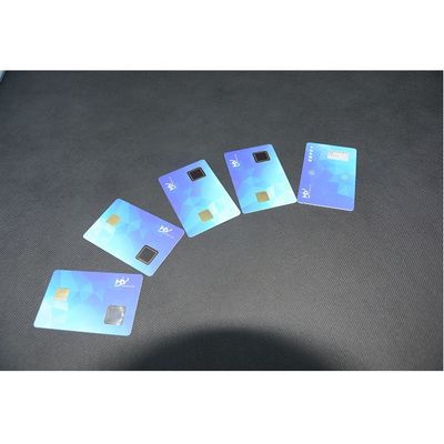 7816 Embedded Contact Chip Card 1.0mm Payment Amount Display