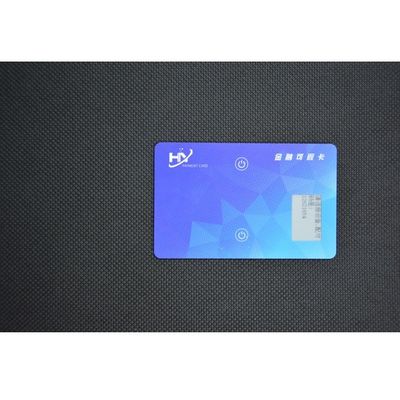 0.84mm Thick Contact Chip Card 7816 IDEX Standard Bank Cards