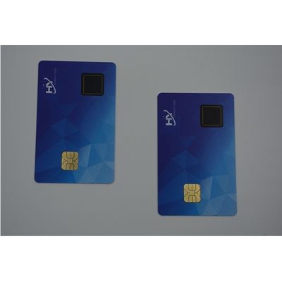 0.84mm Thickness Standard Bank Credit Card 7816 Chip OTP Display