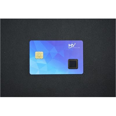 Hardware Software Design biometric fingerprint card 3.0mm 7816 interface