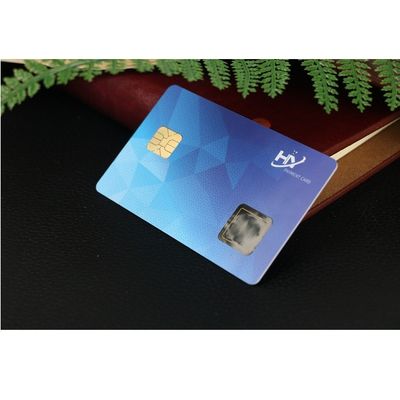 Cold pressure method fingerprint debit card 7816 interface waterproof IP68