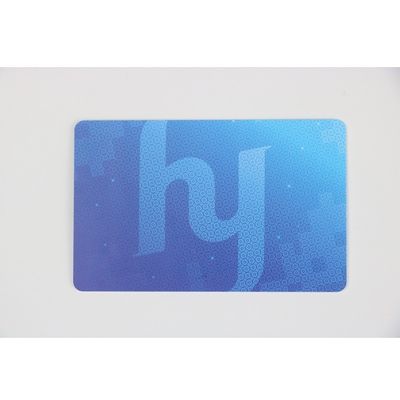 0.84mm Thickness Fingerprint Smart Cards 13.56 Mhz Smart Card Waterproof