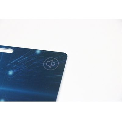Flexible Ink Screen BLE ID Card Embedded Bluetooth Smart Card Rechargeable Credit Card