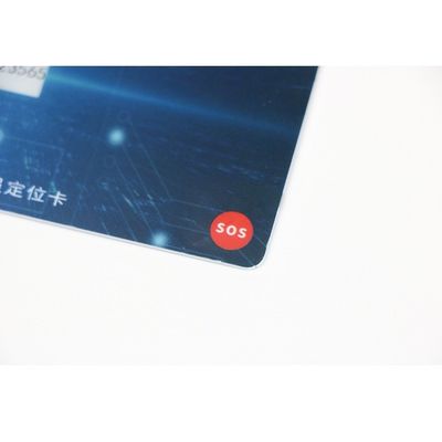 Security Positioning Ble Beacon Card 7816 interface With OTP Display