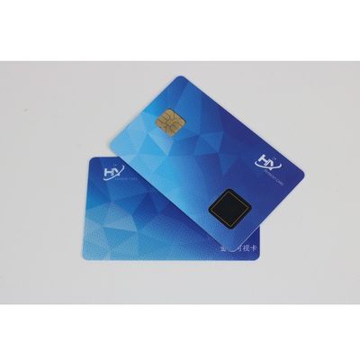 IDEX Fingerprint OTP Smart Card 60m IDEX FPC For Biometric Identification