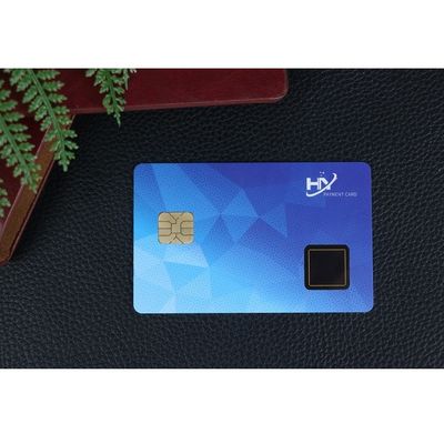 IDEX Fingerprint OTP Smart Card 60m IDEX FPC For Biometric Identification
