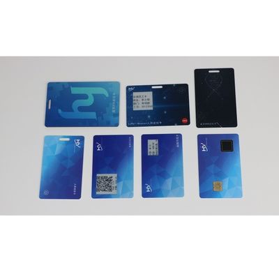 1.02 Inch Ink Screen Rechargeable Credit Card With Fingerprint
