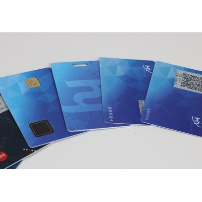 Bluetooth Location Contactless RFID Card 13.56 MHz Laser code OEM