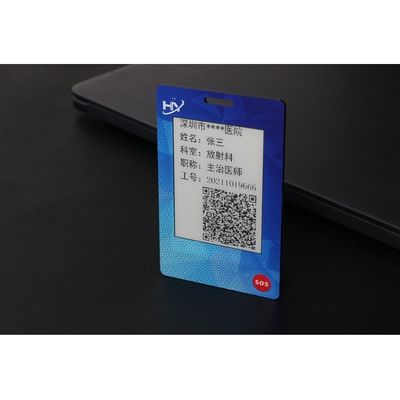 Electronic Ink Screen OTP Contactless RFID Card 13.56mHz custom Printed