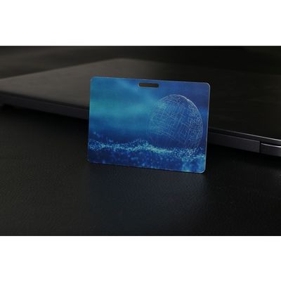 Customized 7816 Embedded Contact Chip Card 1.5mm Thickness wireless charging