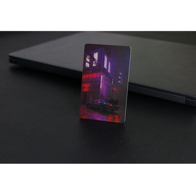 Bluetooth Location Contactless RFID Card 13.56 MHz Laser code OEM