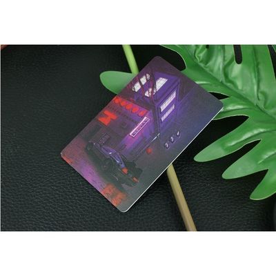 Hardware Software Printable RFID Cards 0.76mm Thickness Biometric Smart Card
