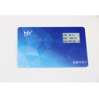 Rechargeable BLE Beacon ID Card Bluetooth 1.2mm Thickness multi position