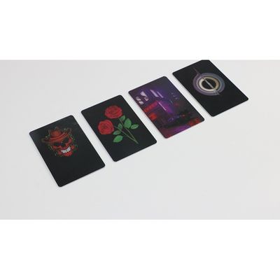 Active Passive 128K Custom Printed Rfid Cards 1.4mm For Office