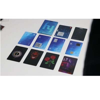 ODM Hardware Software RFID Blocking Cards 1.54 Inch For Payment