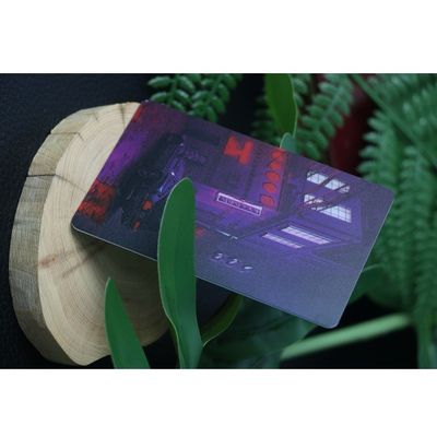Personalized Version RFID LED Card Flexible FPC Material 13 Bits