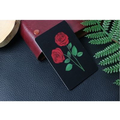 2.2mm Thickness RFID LED Card Horizontal Plate IP68 Illuminated Dynamic