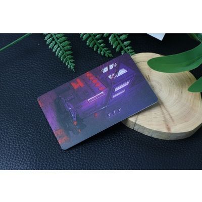 250 Feet Wallet Finder Card PETG Customized Layout 1.5mm Thickness