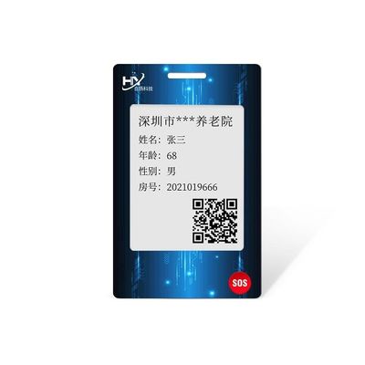 Lora Positioning OTP Smart Card IDEX FPC Rrison 1.54 Inch Otp Debit Card
