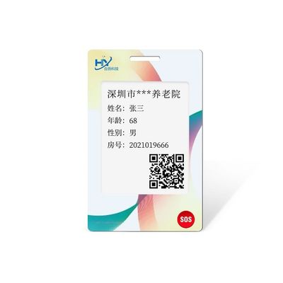 BLE IP68 GPS Bluetooth Smart Card 80mah With Screen SOS