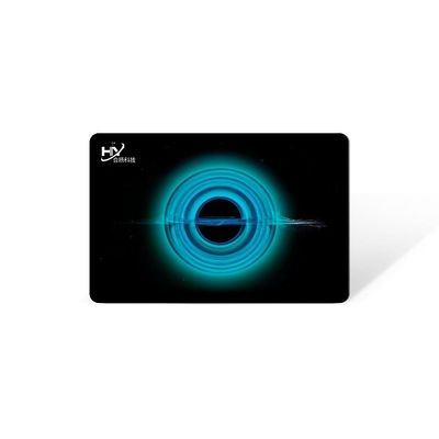 Luminous Blank Fingerprint Cards 0.76 - 2.2mm Thickness PVC Material