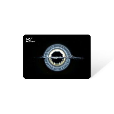 Luminous Blank Fingerprint Cards 0.76 - 2.2mm Thickness PVC Material